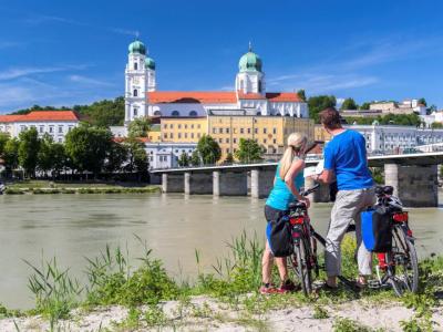 Radler in Passau