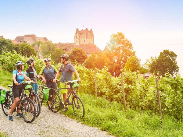 Cycling near Meersburg