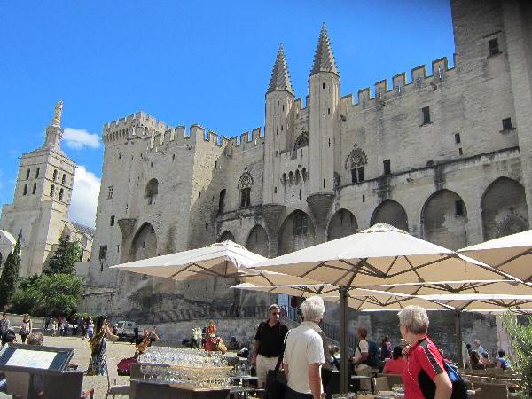 Palais des papes in Avignon