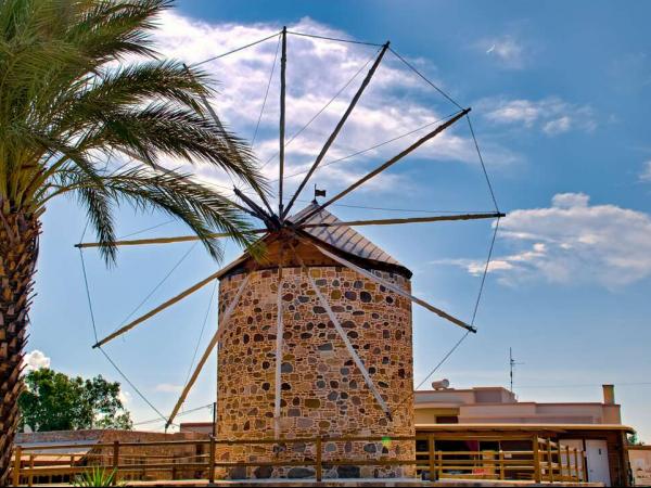 Windmhle auf der Insel Kos