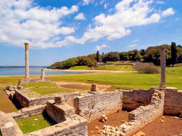 Ancient ruins on Brijuni-Islands