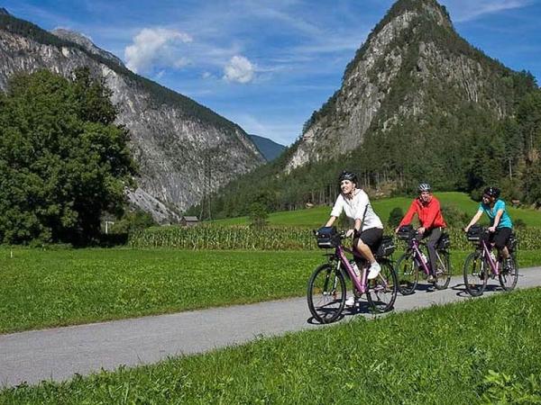 Radfahrer in Tirol