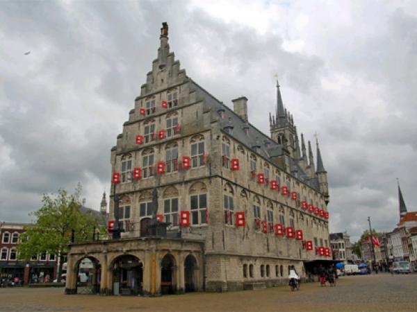 Rathaus in der Stadt Gouda
