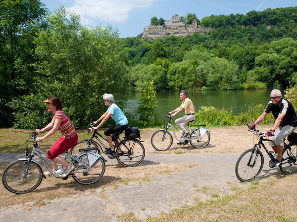 Radfahrer bei Karlstadt