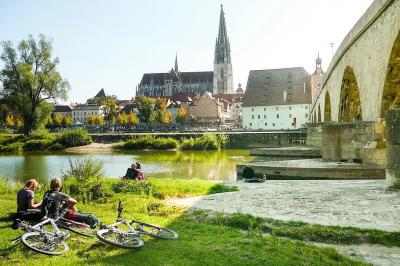 Radpause in Regensburg