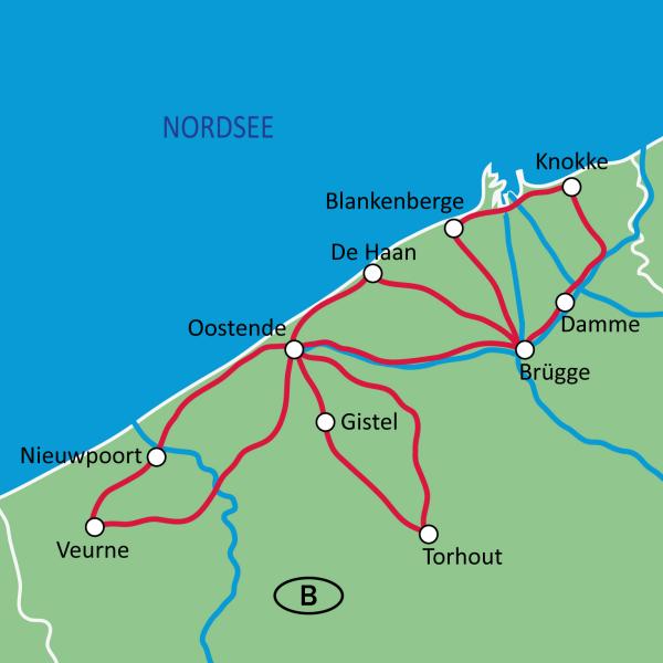 Belgiens Traumstrände | radreisen.at