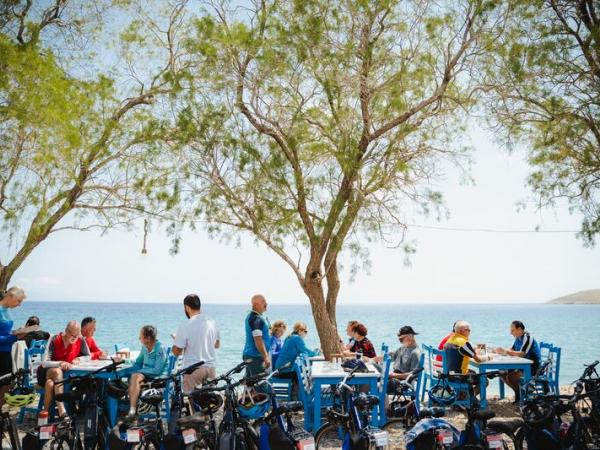 Radpause in Strandtaverne Lykische Kste