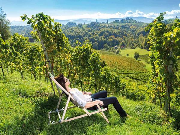 Entspannung in den Weingrten