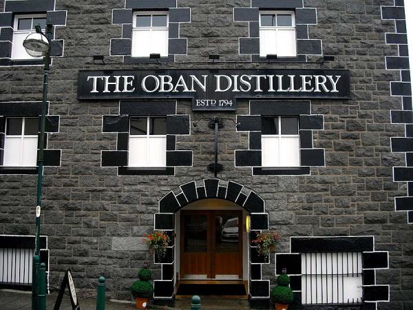 Berhmte Destillerie in Oban