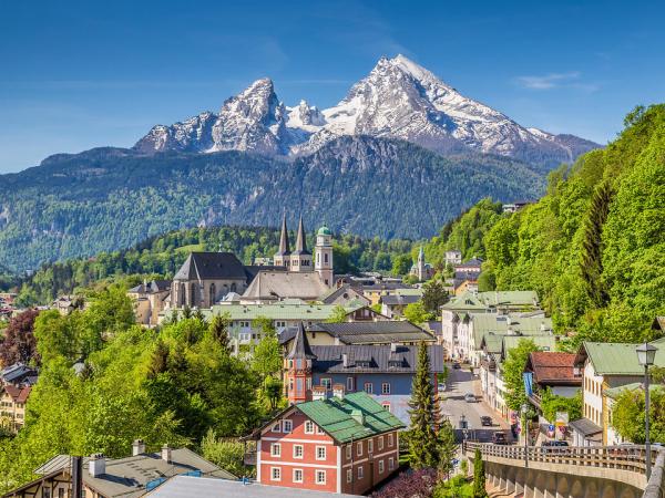 Berchtesgaden Blick auf den Watzmann