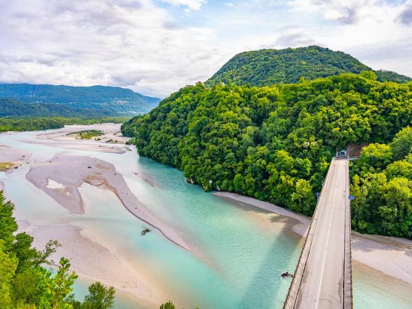 Pinzano Tagliamento Fluss