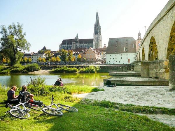 Radpause in Regensburg