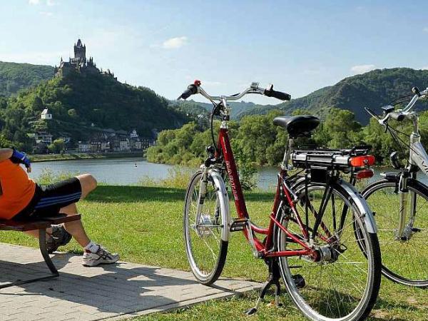 Radwandern an der Mosel