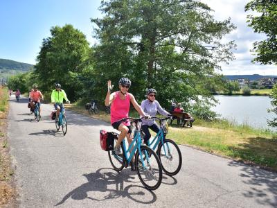 Mosel Radfahrer