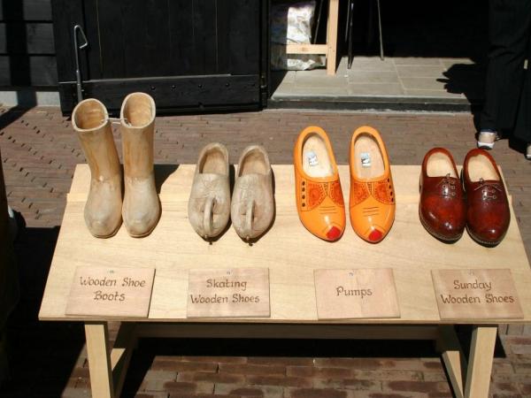 Dutch wooden clogs