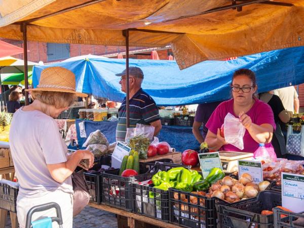 Am Markt von Olhao